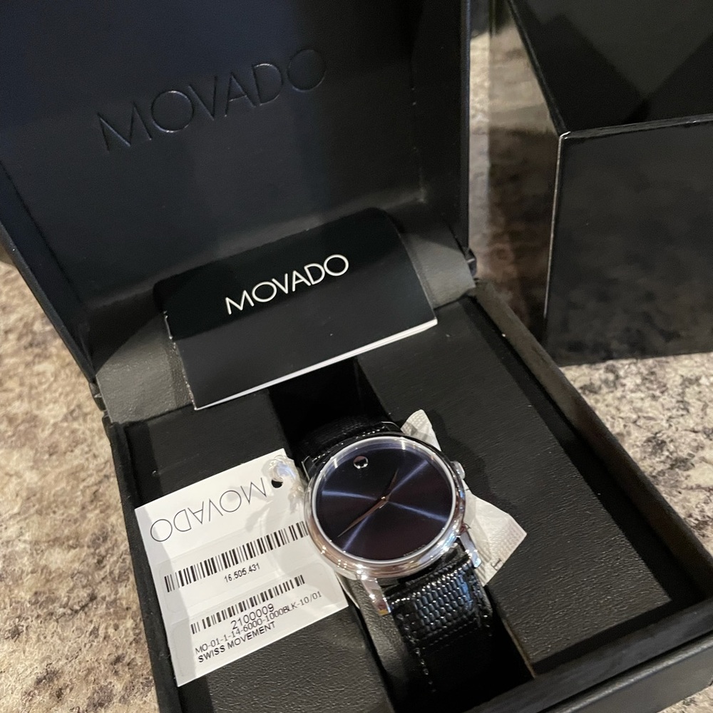 Authentic Movado Swiss movement watch